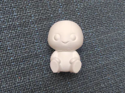 Cute Sitting Buddy – Kawaii Desk Figure
