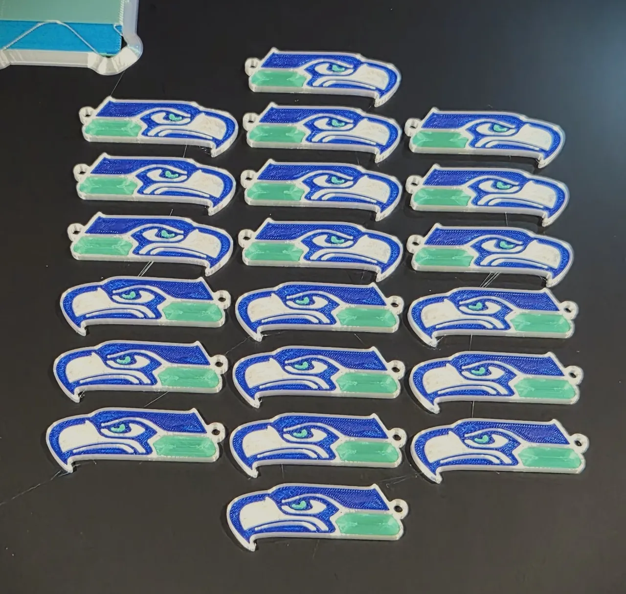 Seattle Seahawks Earrings view 4