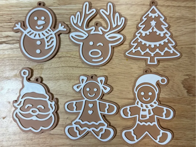 Gingerbread Cookie Ornaments