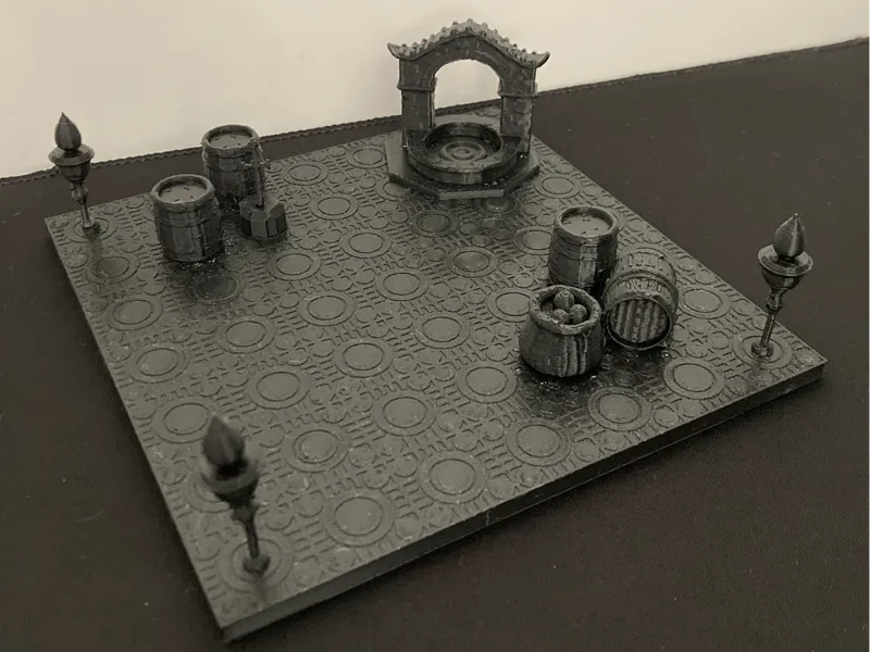 Medieval Castle RPG Scenery - Dungeons & Dragons
