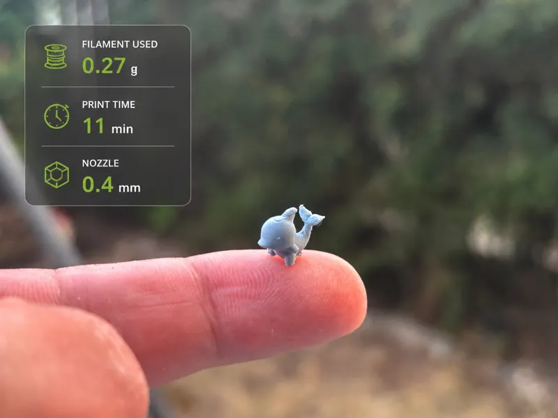 Tiny 0.4 Nozzle Dolphin