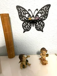 Papillon porte-bougie décoratif — photo 3