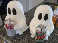 Fantôme avec canette de soda — photo 2