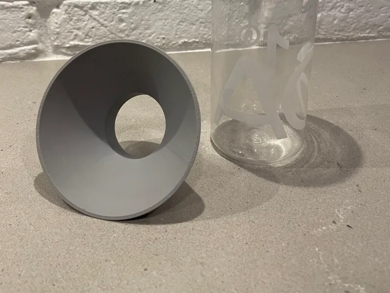 Simple funnel for AG1 bottle