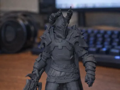 DND Miniature Heavy Knight