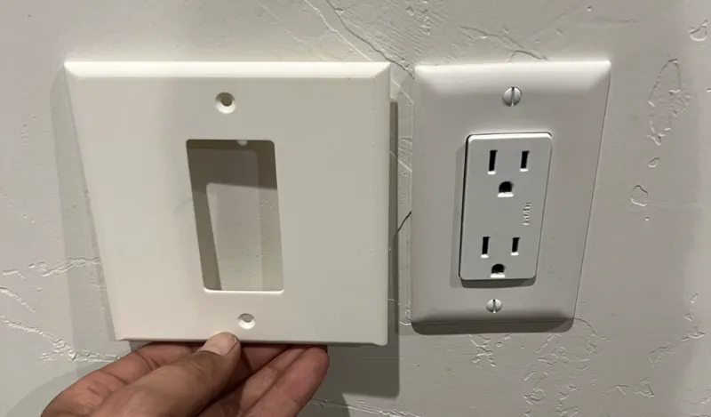 Over Sized Decora Outlet Cover