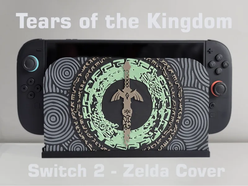Nintendo Switch 2 - Zelda Cover totk