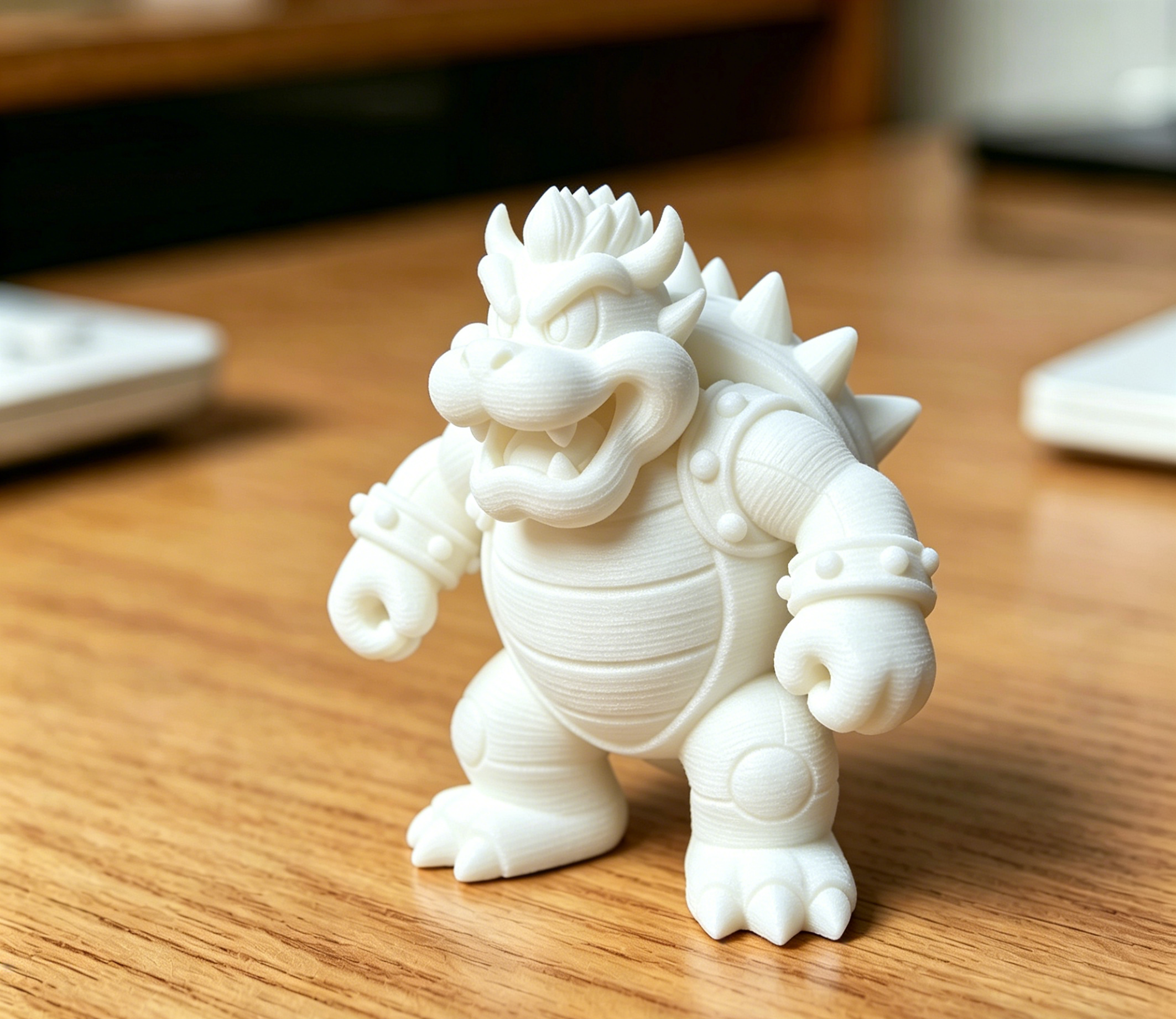 3Dプリント クッパ - 巨竜ガメ、スーパーマリオ クッパ大王 - 無料3D