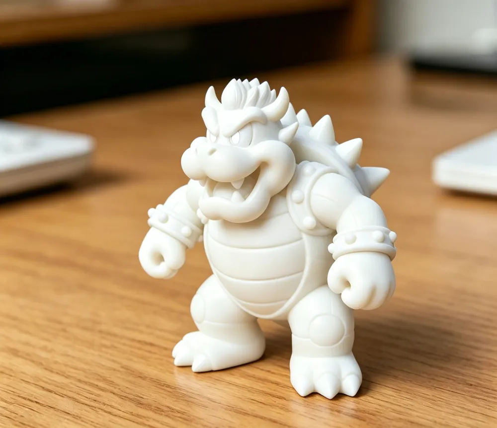 3Dプリント クッパ - 巨竜ガメ、スーパーマリオ クッパ大王 - 無料3D