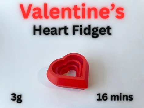 Valentine's Heart Fidget