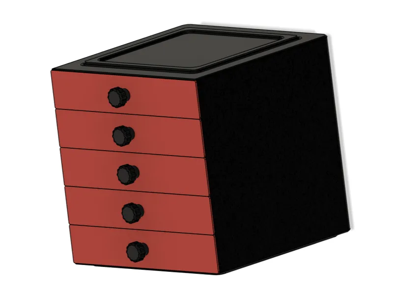 Stackable Screw Bins - Customizable