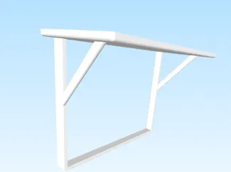 korea doubl socket shelf  한국 콘센트에 맞는 거치대