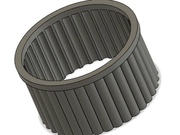 2" Round Cookie Cutter - Fluted