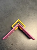 90° Extended connectors for 3D-printed Skådis boards