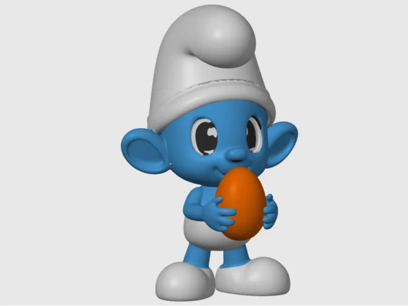 Easter Smurf
