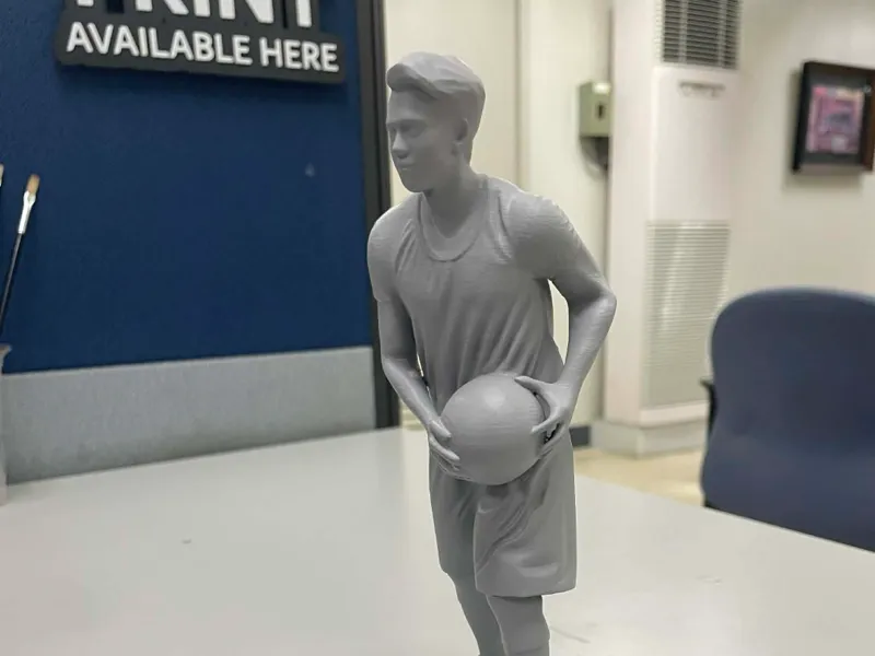 Basketball Player Sculpture