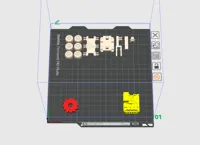 203、A1mini一体多色（无AMS也可单色打印）——0.2mm 层高, 3 层墙, 15% 填充