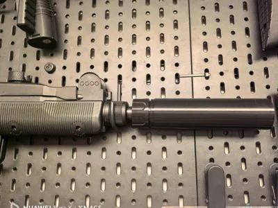 Lehui UZI dedicated silencer/suppressor