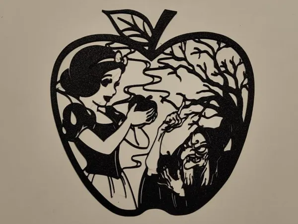 Déco murale Blanche-Neige