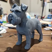 Figurine Schnauzer miniature — photo 2