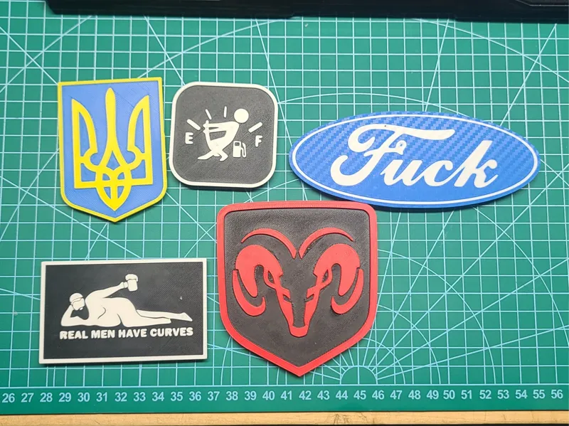 Hitch Receiver Cover - Ukraine Coat of Arms