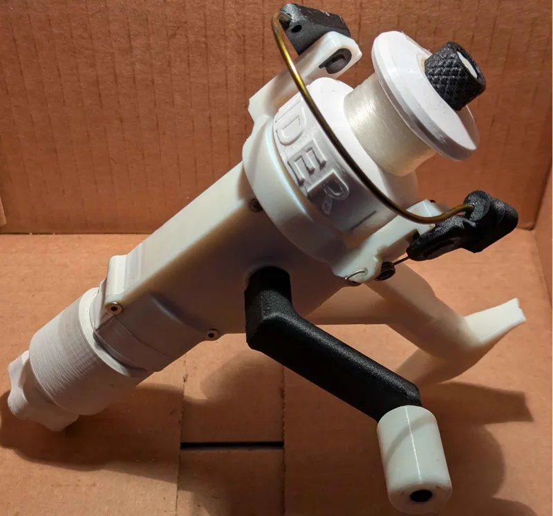 Perch Pounder: High Gear Ratio Spinning Reel