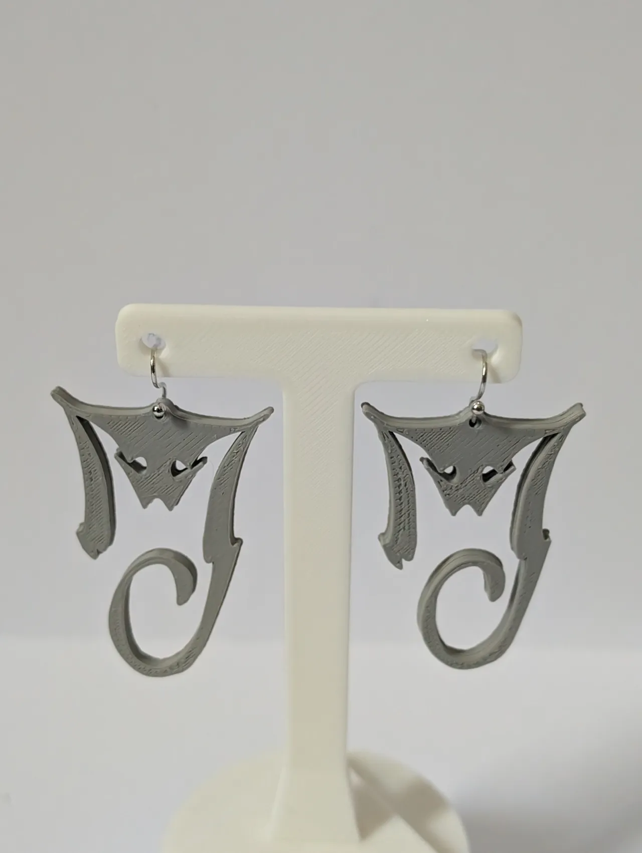 Michael Jackson 1995 HIStory Monogram Earrings view 2