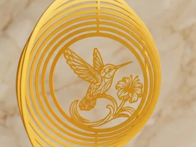 Hummingbird Wind Turbine Version 2