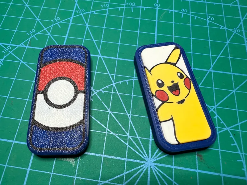 Pikachu Fidget Slider - 16 - 8x3 magnets