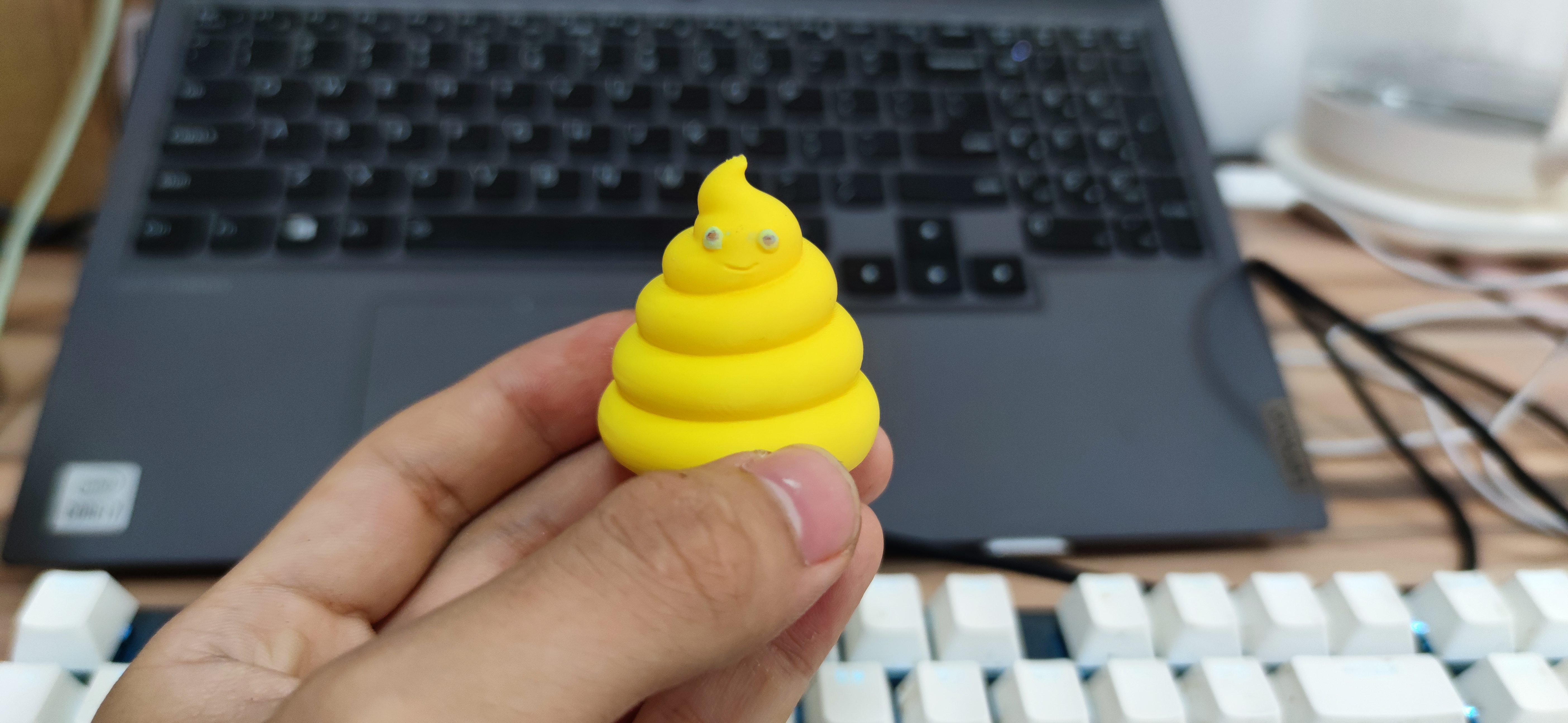 Miniatura 3 do modelo 3D 四种抽象奶蛙一次满足