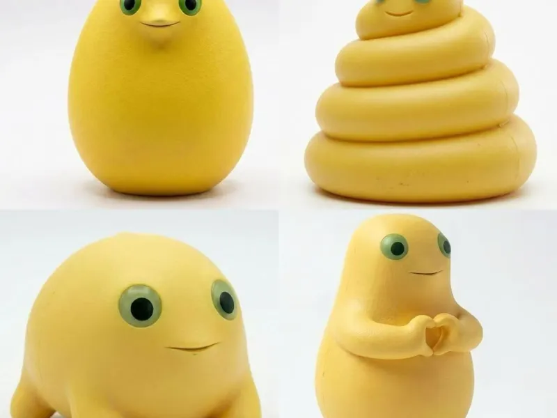 四种抽象奶蛙一次满足