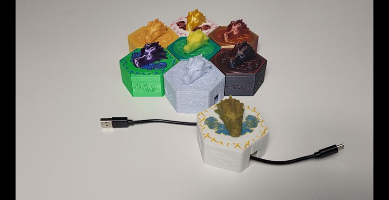 Portable Cable Organizer box | Cloud Dragon