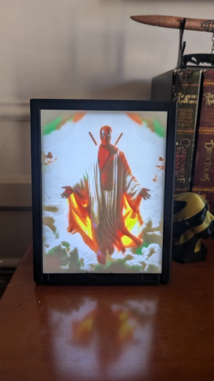 DeadPool -GodPool - Lithophane by L8MxVideo - MakerWorld