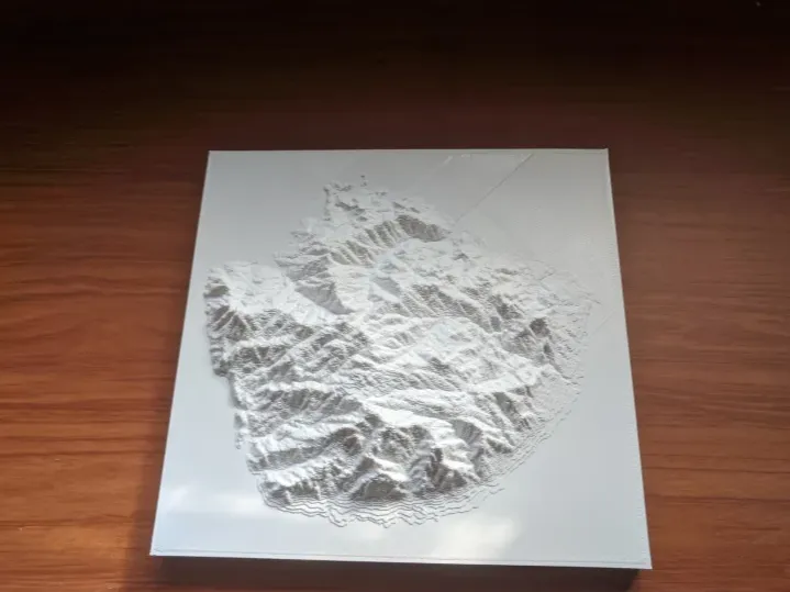 Yakushima Island Japan 2x Vertical Scale 6 Inch