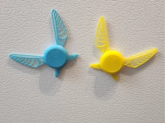 Zelda fairy fridge magnet