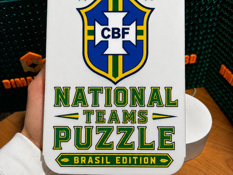 National Teams Puzzle - Brasil Edition