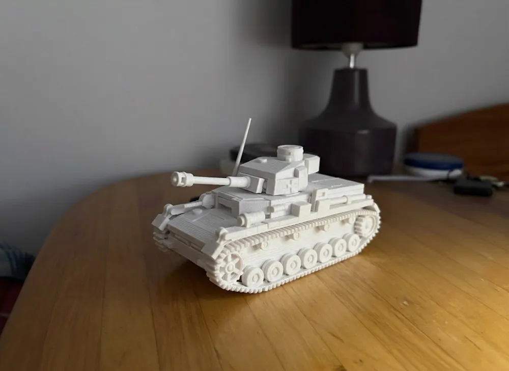 Panzer IV Tank – 3D Model - Free 3D Print Model - MakerWorld
