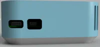 Compact with sideholes for power and HDMI (Raspberry Pi 4)