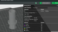 0.2mm layer, 2 walls, 15% infill