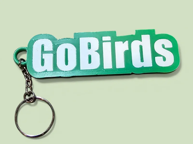 Go Birds Keychain