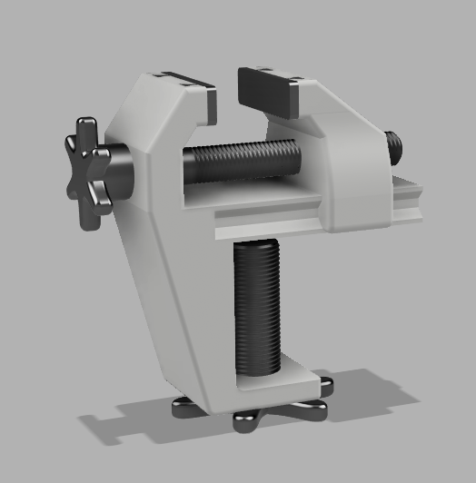 Miniatura 4 do modelo 3D Modular Bench Vise