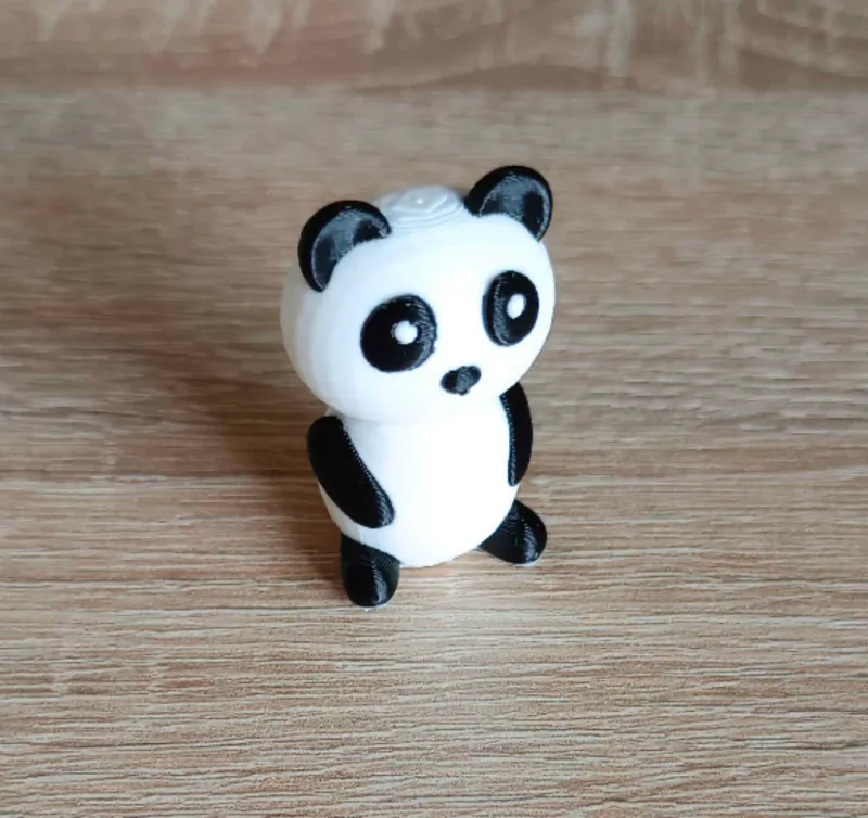 Cute mini panda