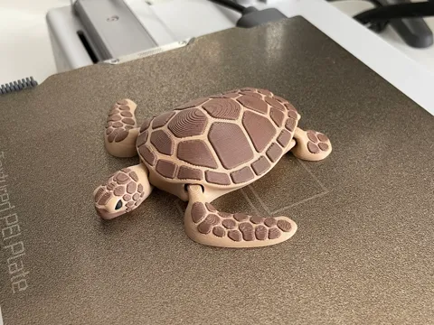 Articulated Sea Turtle (singlecolor & multicolor) view 4