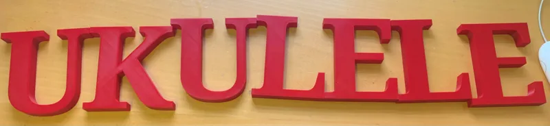 Ukulele Sign
