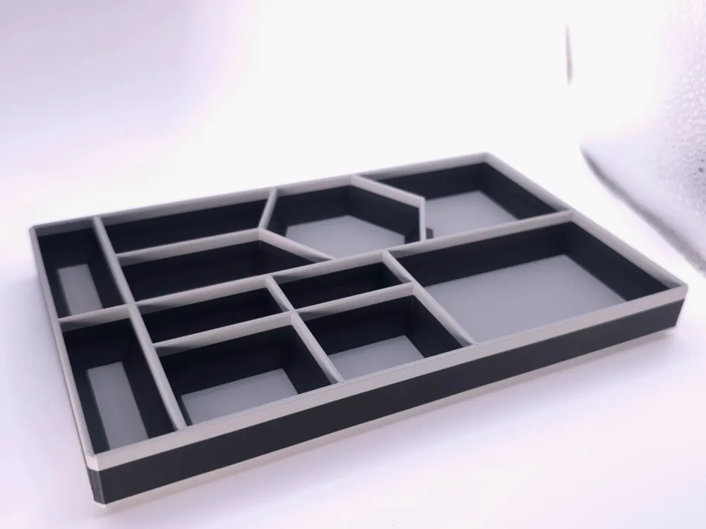 Modern Magnetic Parts Tray by Adage3d - MakerWorld
