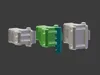 CLAMP XS VERSION (with 2 sizes of adapter)