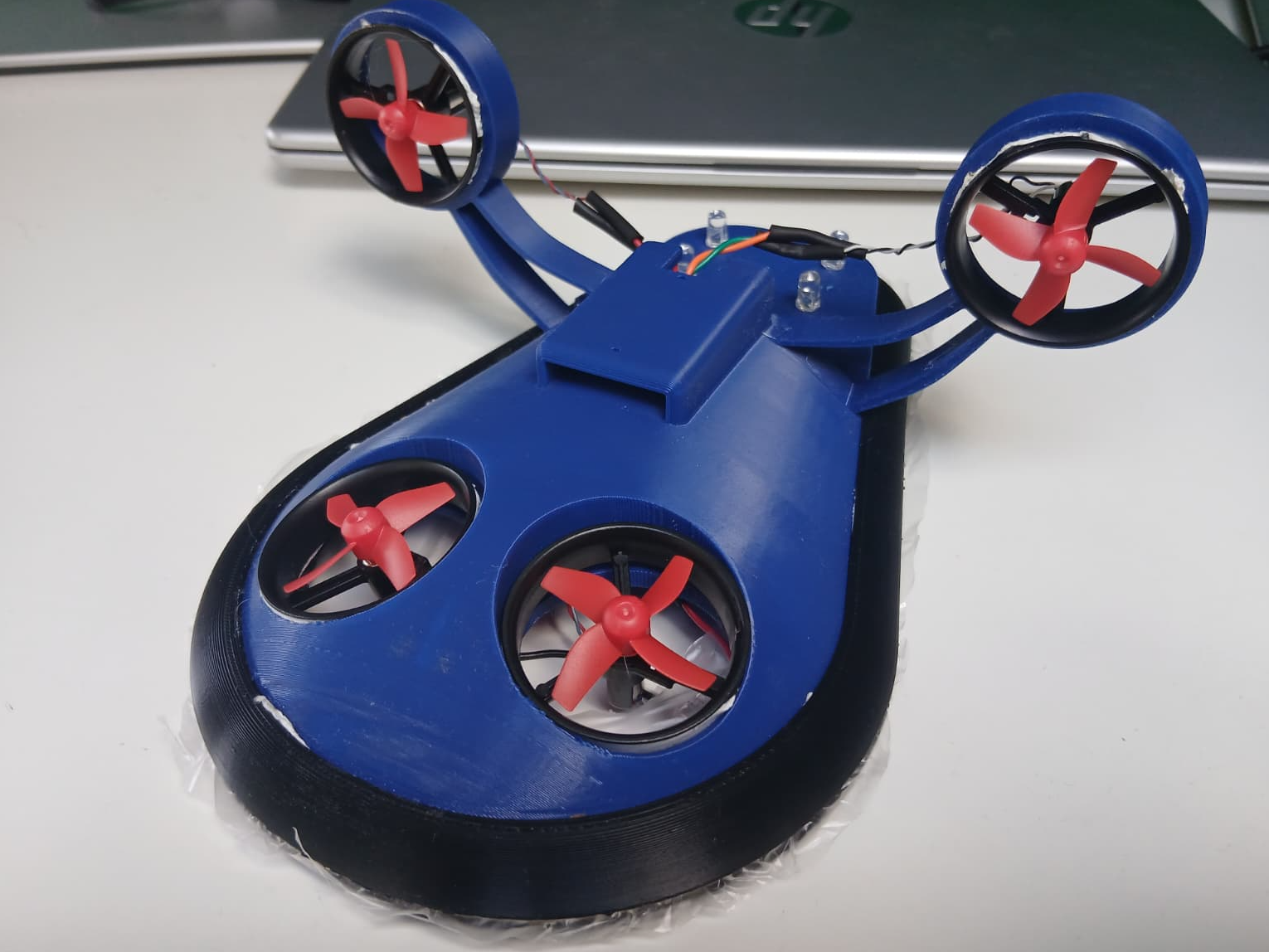 Blue Thunder (hovercraft made from quadcopter)