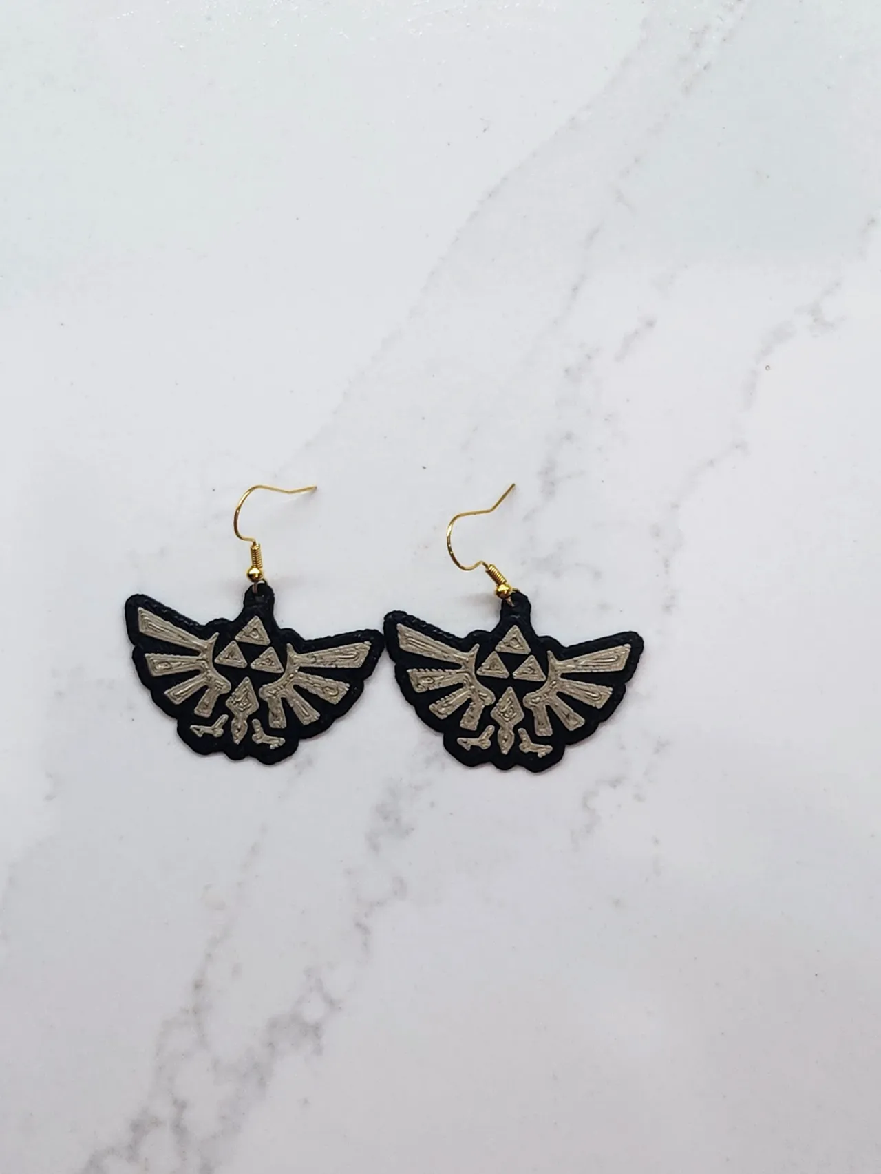 Triforce Earrings view 2