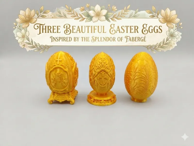Fabergé-Inspired Easter Egg