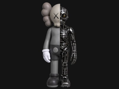 Kaws "Flayed Open" Bionic Edition - Fast Print
